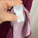 Gap Pink & Black Button Down Floral Puff Sleeve Mini Dress Size M Photo 5