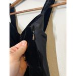 EXPRESS Y2k Black Velvet Babydoll Top Sz 0 Whimsigoth Witchy Fairy Grunge Flowy Photo 2