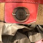 Holding Horses Anthropologie  Boho Leather Bag, Two Tone, Vintage Look Photo 1