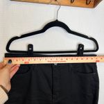 NYDJ  Women's Black Straight Leg Ankle Crop Jeans Size 12 Photo 5