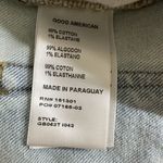 Good American NEW  Good Boy Distressed Jeans Denim Women's Blue Size 15 Photo 6