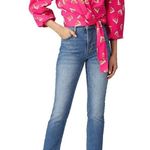 Color Me Courtney Emily Wrap Top Pink Watermelon Designer Blouse Womens Sz XS Photo 3