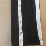 Jessica Simpson  Black and White Striped Drawstring Track Pants Size M Training Photo 4
