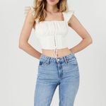 Forever 21 NWT Lace-up Corset Top Photo 7