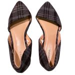 Merona #328 FLANNEL plaid Flats Size 8 Photo 1