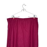 Liz Claiborne  Women Skirt Linen Blend Pencil Suit‎ Lined Pull On Stretch Red XXL Photo 7