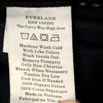 Everlane NWT  Sz 23L The Curvy Way High Straight Jean in Washed Black Photo 10