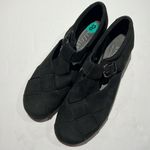 Liz Claiborne Liz Flex Chastity Black Leather shoes by Size 8M. B62 Photo 1