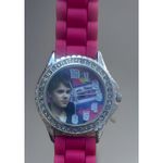 Justin Bieber Hot Pink JB1261 Accutime Wrist Watch 2012 Rock Pop Photo 3