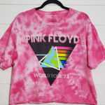 Pink Floyd  World Tour Pink 1973 Tie Dye‎ T Shirt Size L Photo 0