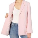 ✨Cupcake & Cashmere Wheeler Linen Blend Navy Sz Medium Blazer✨ Blue Photo 4