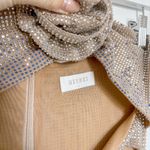 Meshki  Strapless Rose Diamante Maxi Dress Nude Photo 9