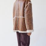 Urban Outfitters  Sherpa Button Front Lightweight Coat Photo 1