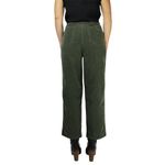House of Harlow 1960 Cotton Blend Corduroy Straight Leg Pant Olive • Sz 6 Photo 2