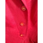 Pendleton  Red Virgin Wool Blazer Professional Office Career Jacket Size‎ 14 Photo 2