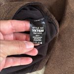 POL One Shoulder Brown Crop Top bodycon ribbed stretch Photo 4