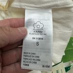 Farm Rio  White Pleated both Waisted Belted Shorts Size Small NWT Photo 7