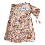 l*space NEW L Women’s Salina’s SARONG Swim Cover Up O/S Skirt Fringe Tie Waist NWT Photo 2