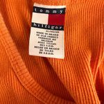 Tommy Hilfiger  Vintage Orange T Logo YTK Halter Tank Top Muscle Tee Photo 5