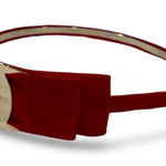 Side Bow Fashion Headband Red Photo 0