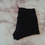 Old Navy  women's size 0 black denim shorts Photo 1