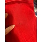 sweatshirt dress nightgown fuzzy cat plaid bow red white Size L Photo 5