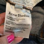 Acne Studios  High Rise Jeans Size 30/32 Thin Spaniel Vintage Photo 2