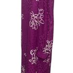 Vintage SCHRADER SPORT New York Purple Floral Dress 10 M/L Size undefined Photo 11