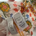 Loft Floral and Bright 100% Modal Super Soft Fringe Scarf Photo 3