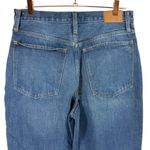 Madewell  Baggy‎ Straight Jeans Dark Worn Indigo Wash Size 30 Denim Casual Photo 7