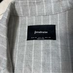 Stradivarius  casual Gray Pinstripe Blazer size XS Photo 3