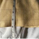 Pendleton Rayon, Wool & Silk Blend Trouser Pant Suit Size 16 and Gorgeous Yellow Photo 13