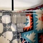 ASOS  romper with train size 8 printed multi white blue Photo 6