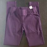 Women size small Violet Purple stretchy skinny legging pants dress up business Photo 0