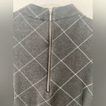 Sharagano  Sleeveless‎ Dress Gray/White Size 6 Photo 3