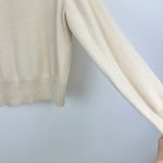 J.Crew  Cashmere Shrunken Turtleneck Sweater Classic Cream Ivory Womens XL Photo 8