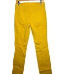 Ann Taylor Women’s Yellow Cotton Blend Modern Fit Golden Straight Jeans Size 4 Photo 1