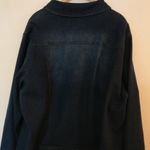 Avenue  denim dark wash long sleeve jacket Photo 1
