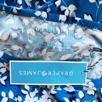 Draper James New Ruffle Nightie in Blue Floral Shadow Dress Women's Size S M Photo 8