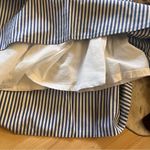 STAUD Blue White Striped Plumeria Long Dress Cottage Cotton Size 00 Photo 10