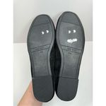 Nine West Loafer Flat Womens Size 6 Black Suede Leather Slip On Casual Shoes Photo 9