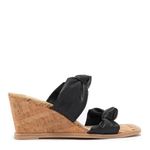 DOLCE VITA Naji Knotted Cork Wedge Mule Sandal, Size 11, Black, NWT Black Photo 9
