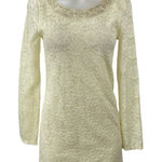 Ralph Lauren NEW Denim & Supply White Floral Lace Embroidered Mini Shift Dress M Photo 0