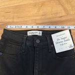 Abercrombie & Fitch Super Skinny Ankle High Rise Black Jeans - NWT Photo 7
