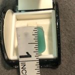 Gioielleria La Gioia stainless steel milky green/blue Quarts Ring.NEW in box Photo 2