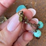 Free People Boho turquoise and brown beaded necklace Photo 3