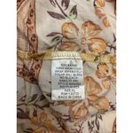 Umgee Boho Yellow Floral Print Maxi Dress V Neck Long Sleeve Tie Back High Low Photo 9