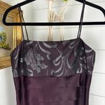 Alex Evenings Column Sheath Metallic Tiered Gown Bolero Jacket Plum Size 6 Photo 6