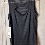 90 Degree By Reflex Black Athletic Sporty Sleeveless Open Back Top Sz S Photo 6