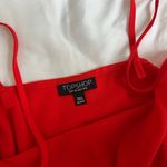 Topshop red cowl neck tank top Photo 3